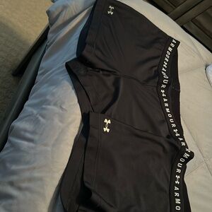 2- pair of black Compression shorts.